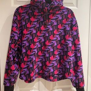 Retro cropped puma sweater